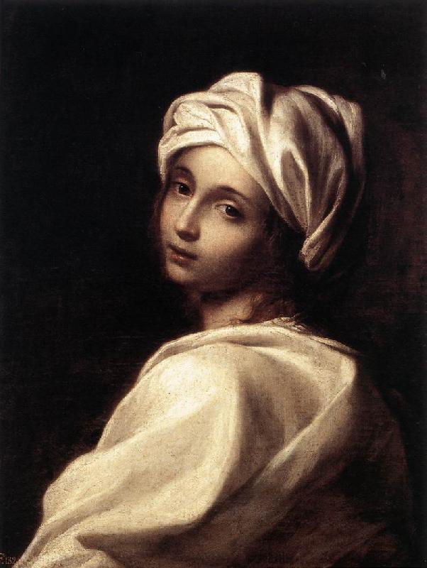 SIRANI, Elisabetta Portrait of Beatrice Cenci wr oil painting picture